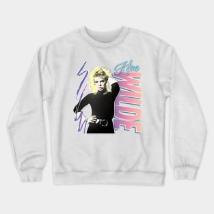 Kim Wilde Retro 80s Aesthetic Design Crewneck Sweatshirt